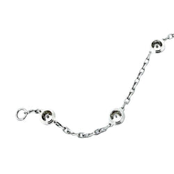 Bracelet CARTIER "Diamants légers", en or blanc et diamants - Castafiore