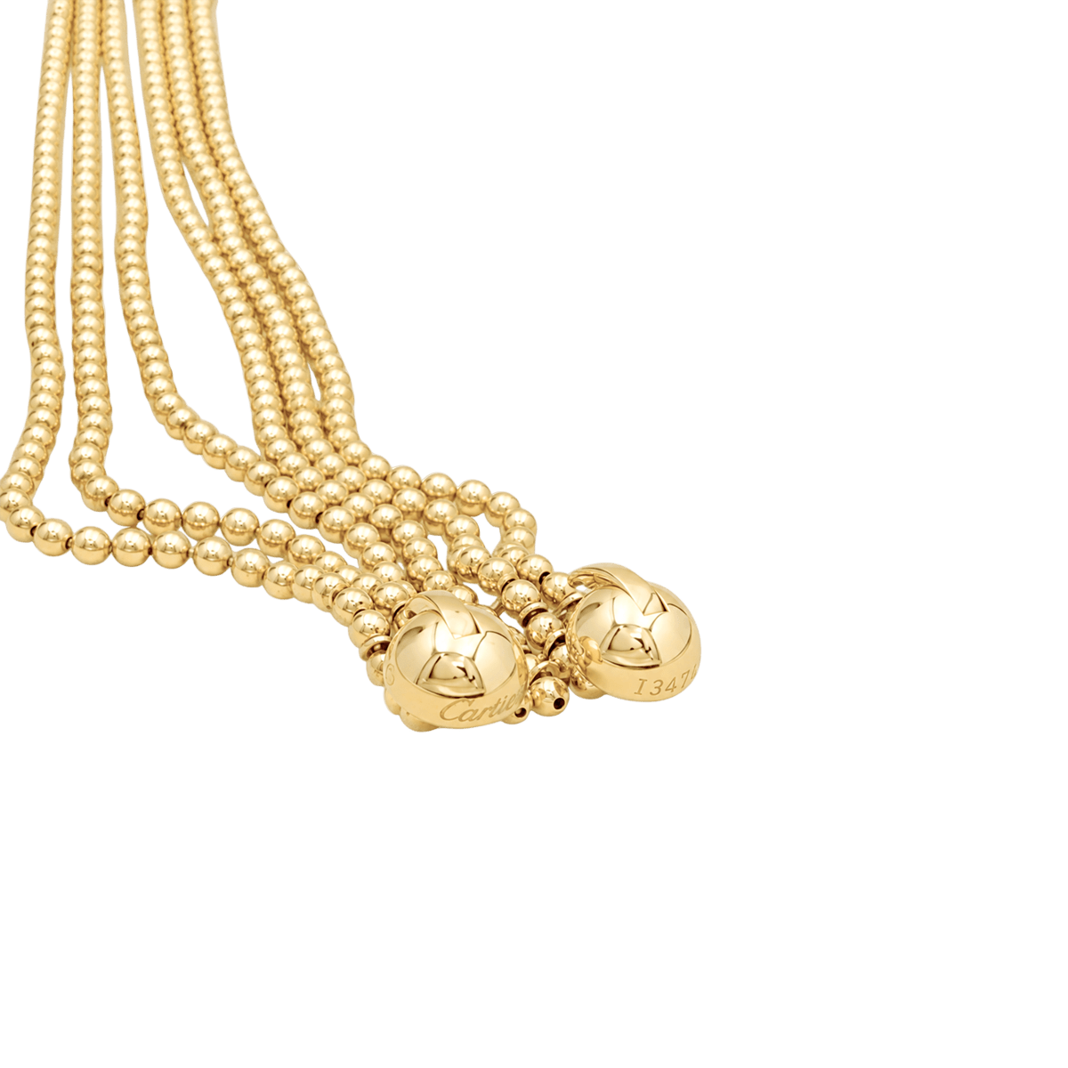 Bracelet CARTIER "Draperie" en or jaune - Castafiore