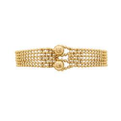 Bracelet CARTIER "Draperie" en or jaune - Castafiore