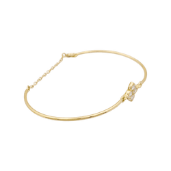Bracelet CARTIER "Inde Mystérieuse" en or jaune et diamants - Castafiore