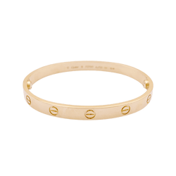 Bracelet CARTIER Love en or jaune - Castafiore