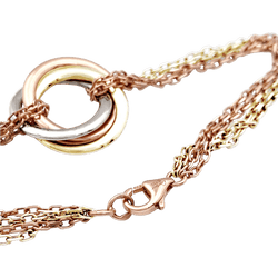 Bracelet CARTIER "Trinity" en or jaune, or blanc et or rose - Castafiore