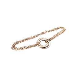 Bracelet CARTIER "Trinity" en or jaune, or blanc et or rose - Castafiore