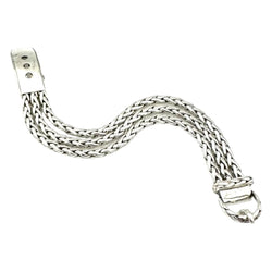 Bracelet Ceinture HERMÈS "Diane" en argent - Castafiore