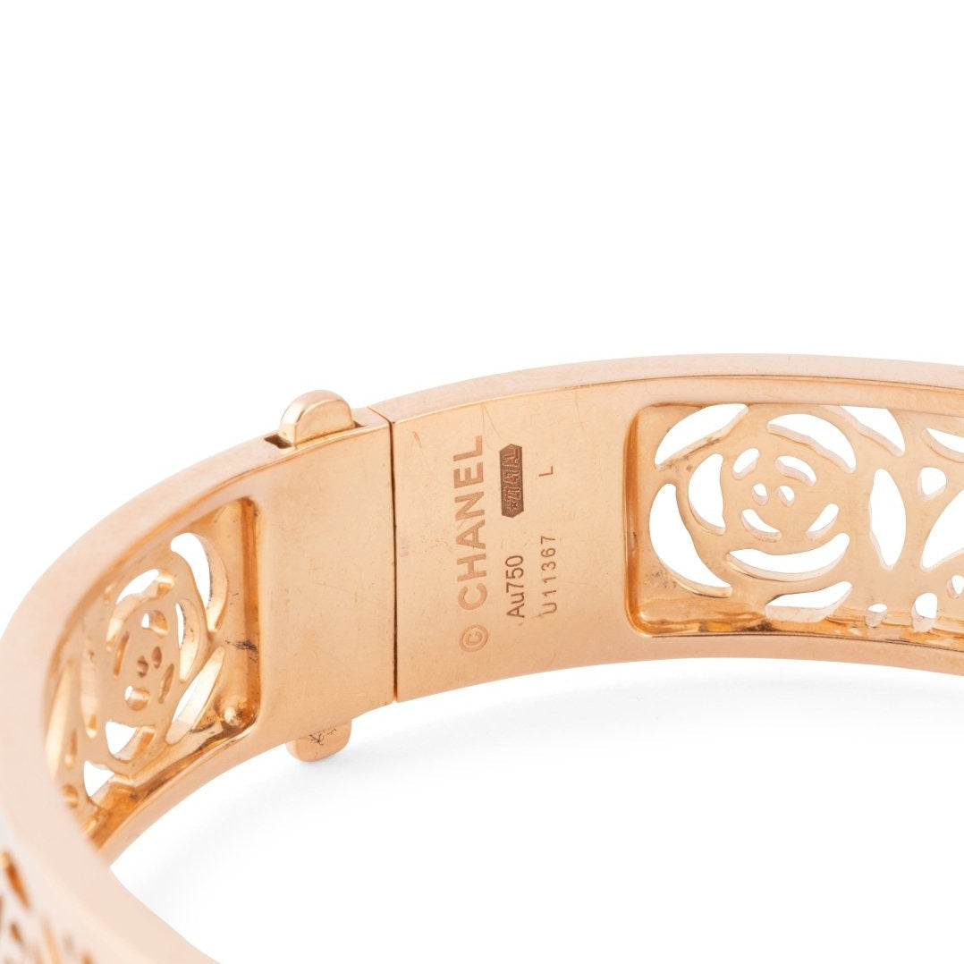 Bracelet CHANEL Jonc en or jaune - Castafiore