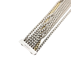 Bracelet DAVID YURMAN en argent et or jaune - Castafiore