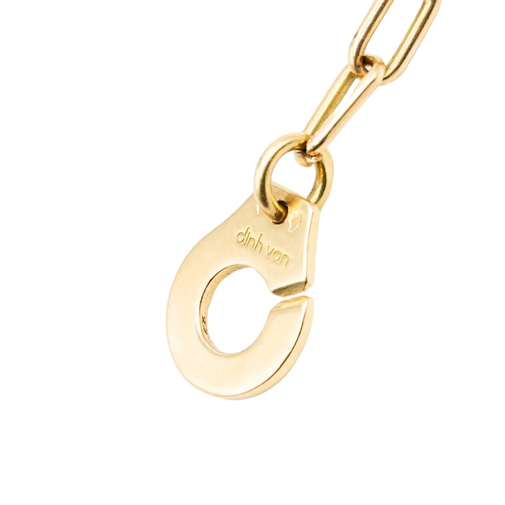 Bracelet DINH VAN "Menottes R12" en or jaune - Castafiore