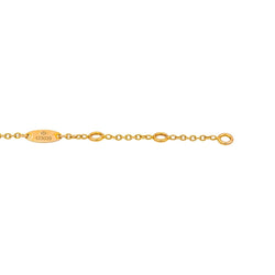 Bracelet DIOR "Rose des vents" en or rose, céramique et diamant - Castafiore