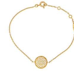 Bracelet DIOR "Rose des vents" en or rose et diamants - Castafiore