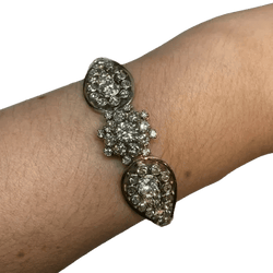 Bracelet en or blanc et diamants - Castafiore