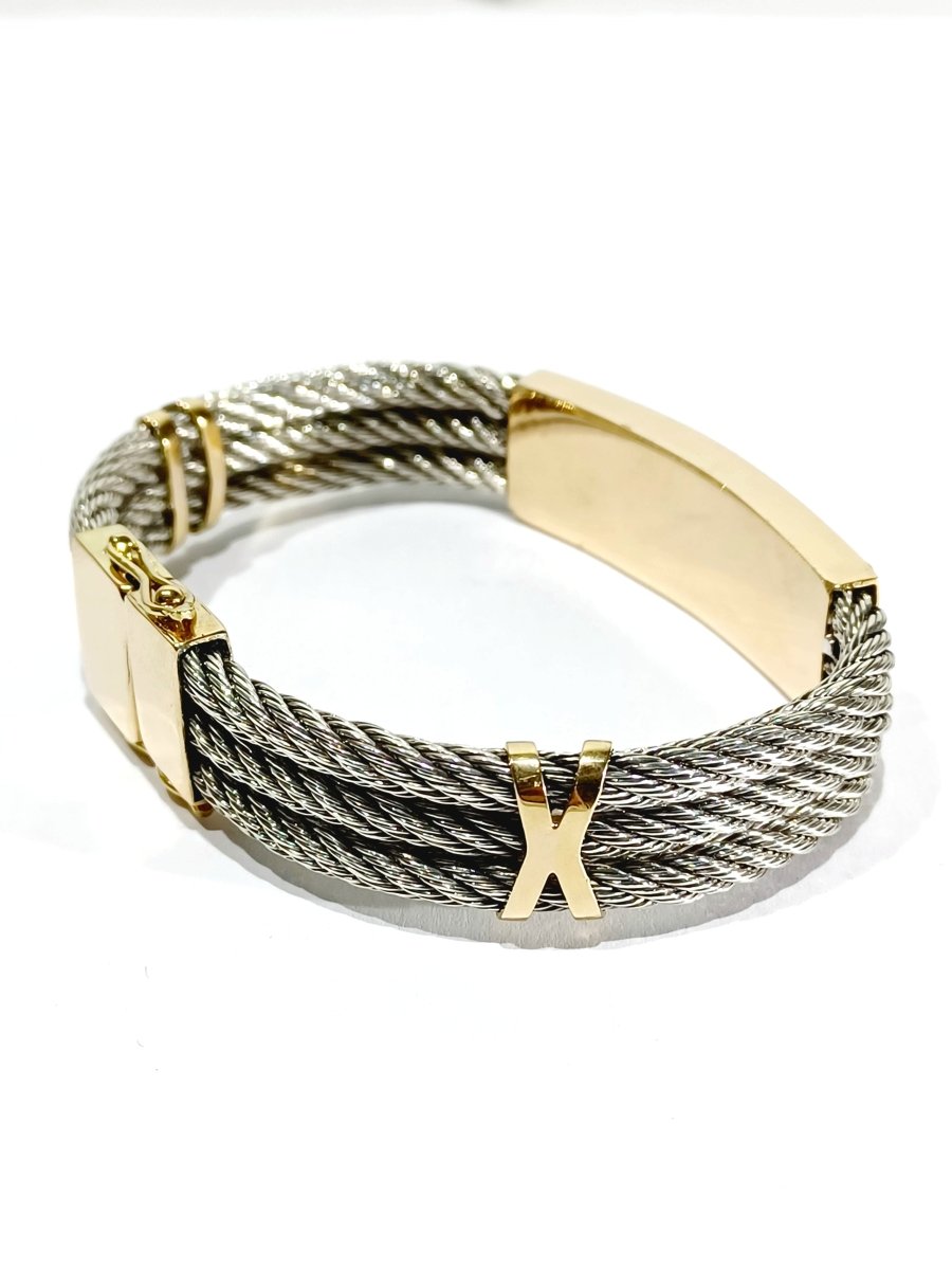 Bracelet en or et argent - Castafiore