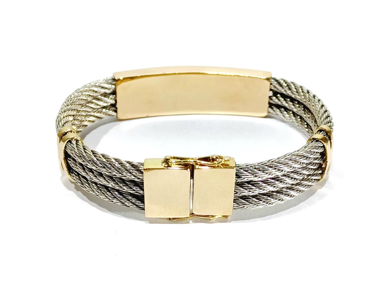 Bracelet en or et argent - Castafiore
