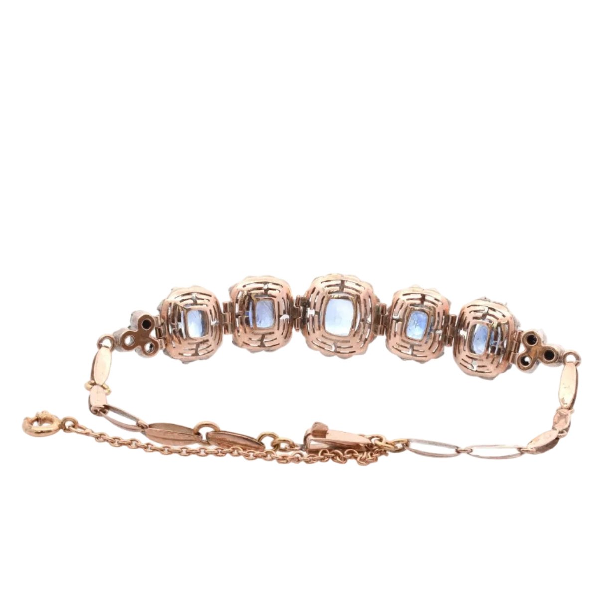 Bracelet en or et saphirs - Castafiore