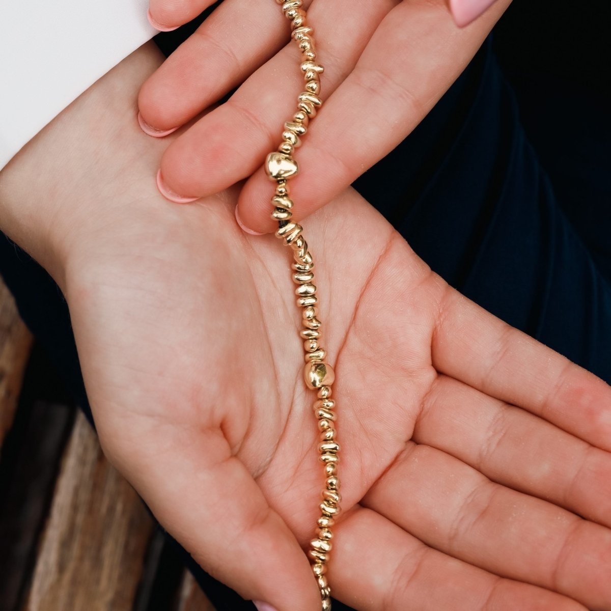 Bracelet en or jaune - Castafiore