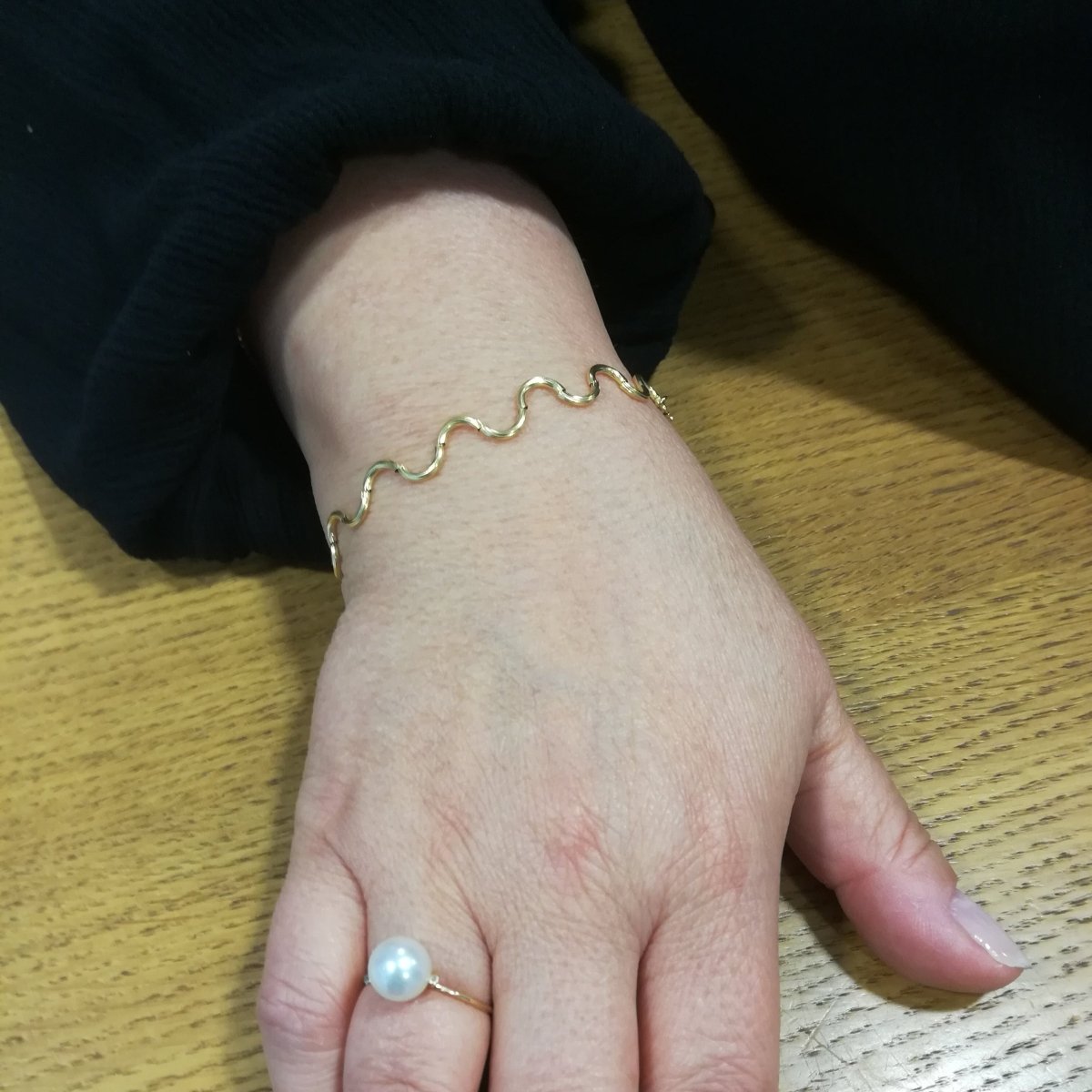 Bracelet en or jaune - Castafiore