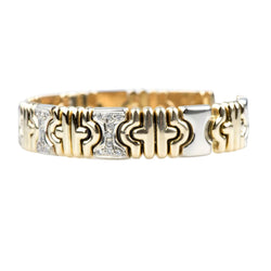 Bracelet en or jaune et diamants - Castafiore