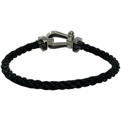 Bracelet FRED "Force 10" GM en or blanc - Castafiore