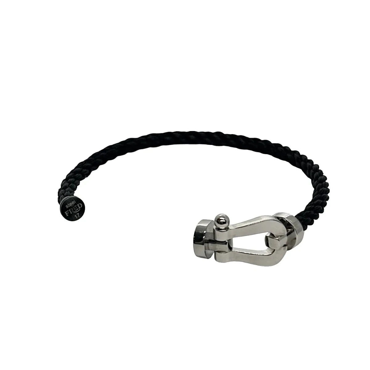 Bracelet FRED "Force 10" GM en or blanc - Castafiore