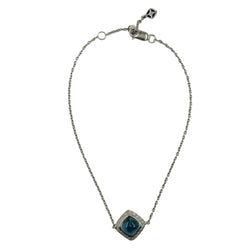 Bracelet FRED "Pain de sucre" en or blanc 18, et topaze - Castafiore