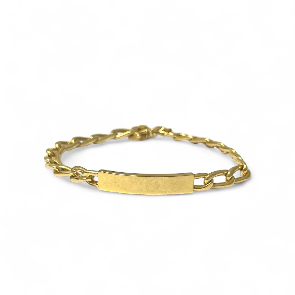 Bracelet gourmette à maille cheval - Castafiore