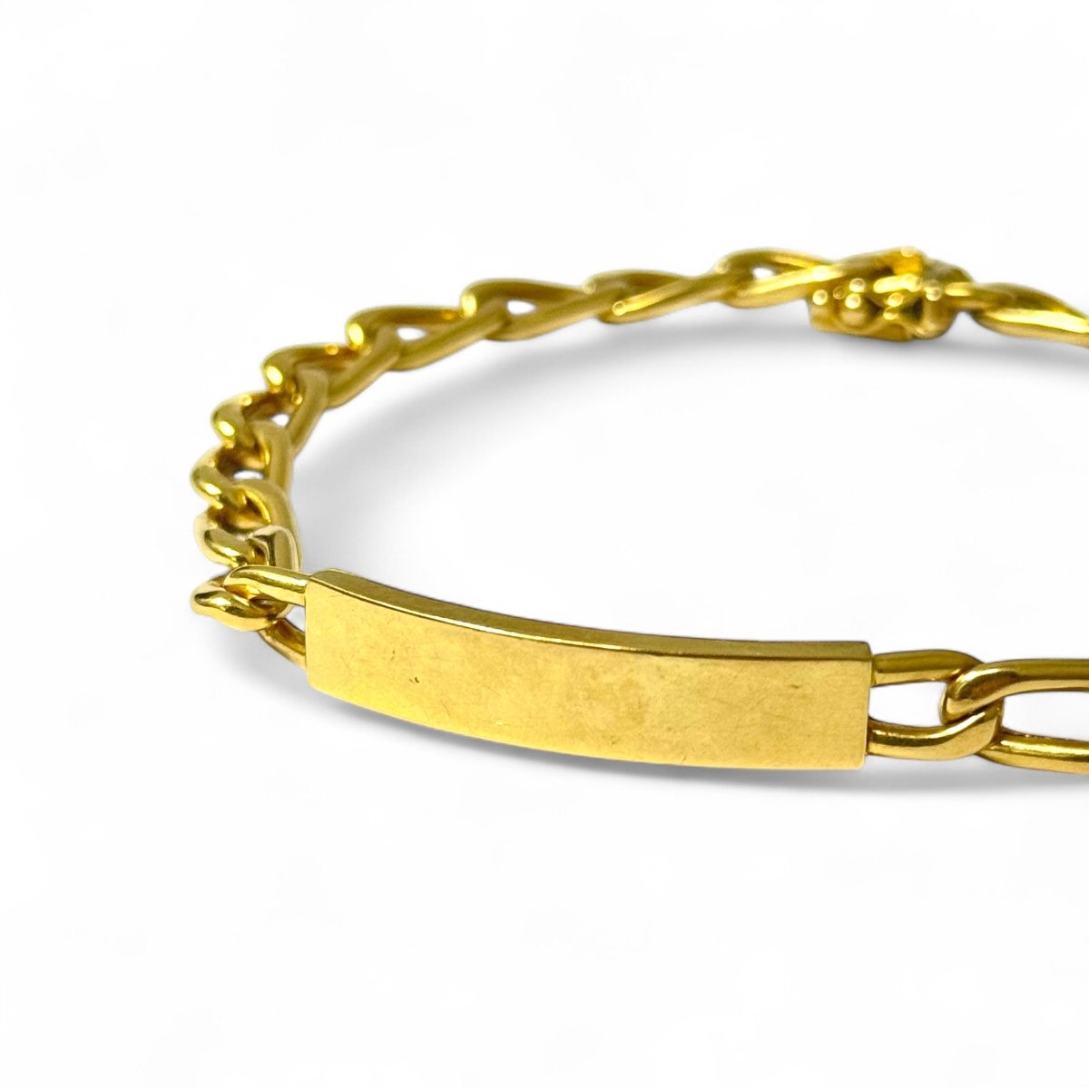 Bracelet gourmette à maille cheval - Castafiore