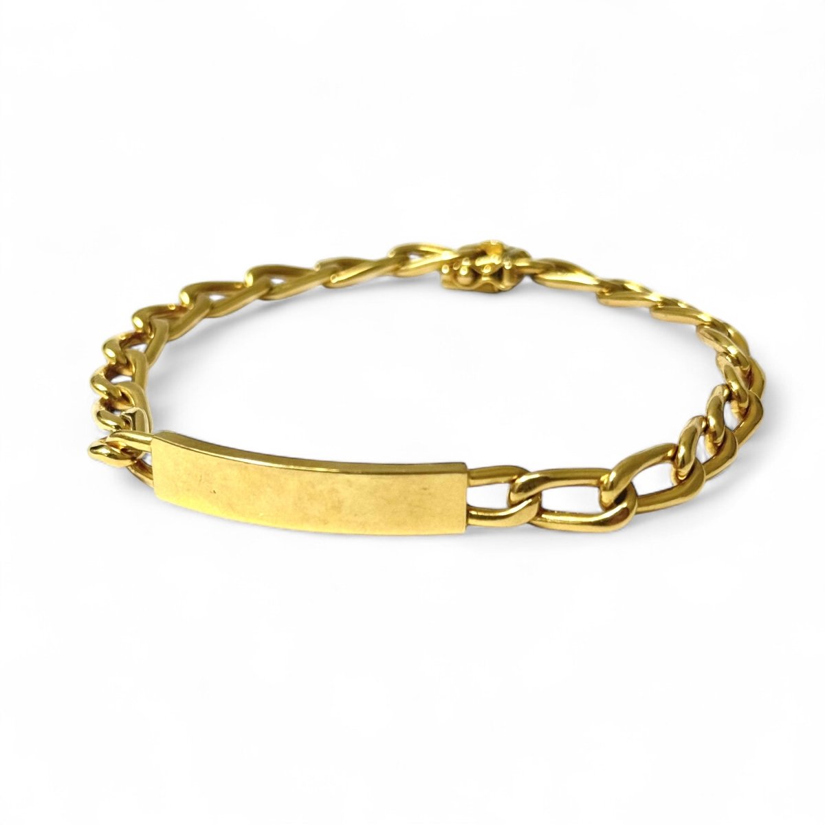 Bracelet gourmette à maille cheval - Castafiore