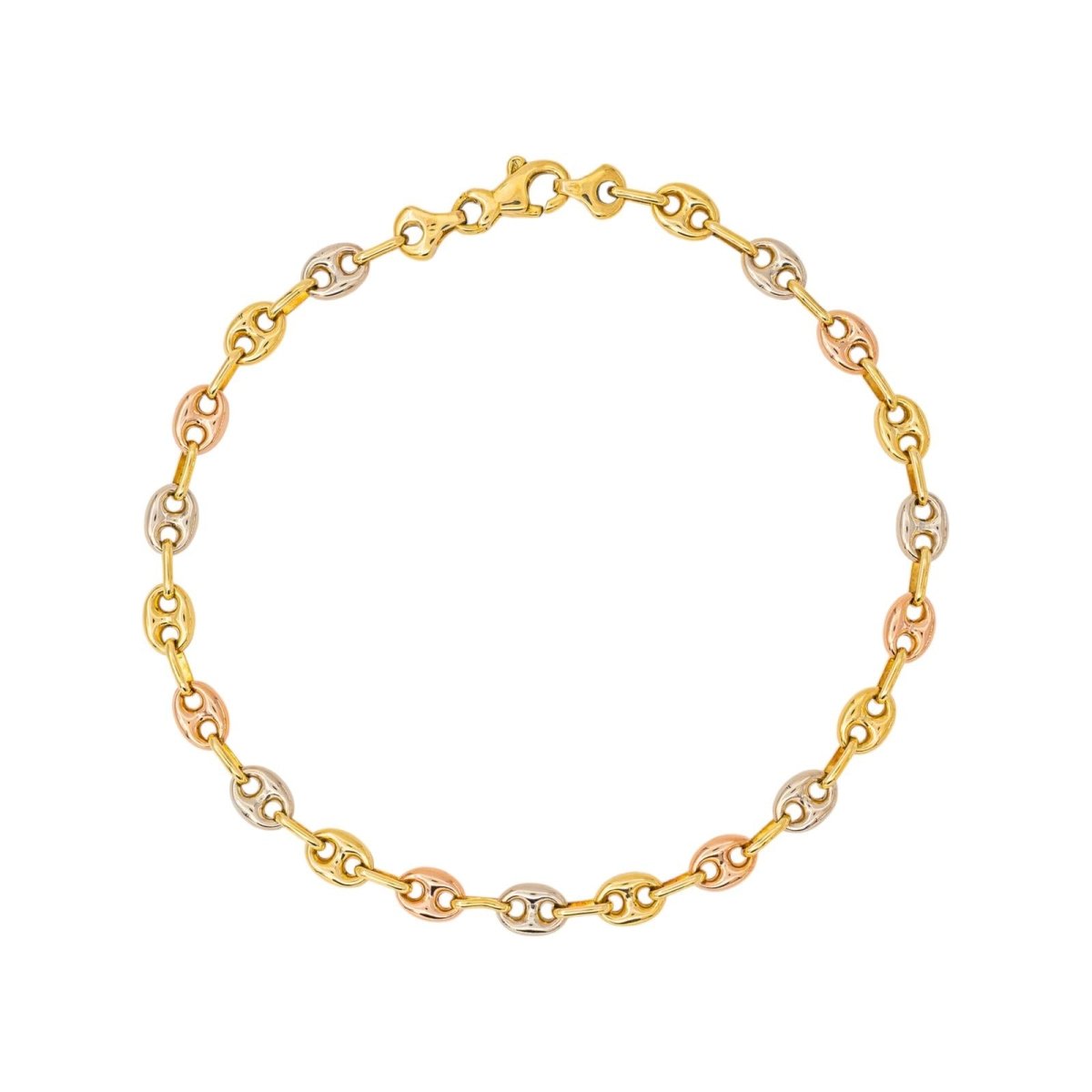 Bracelet Grain de café Or jaune - Castafiore