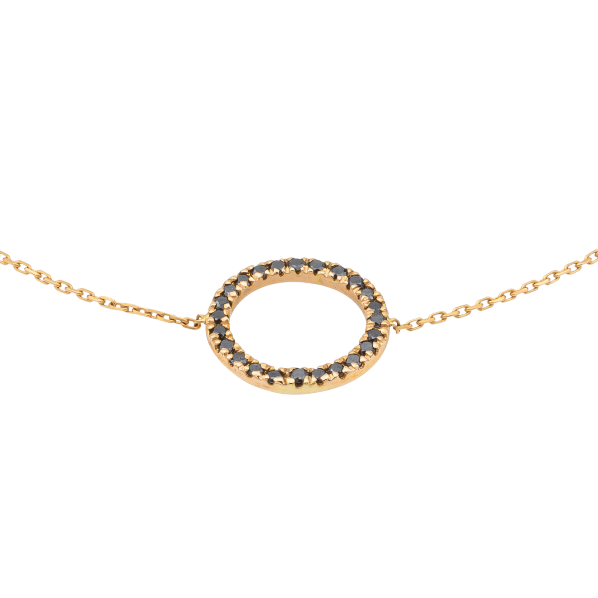 Bracelet Graphique Or rose Diamant - Castafiore