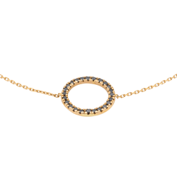 Bracelet Graphique Or rose Diamant - Castafiore