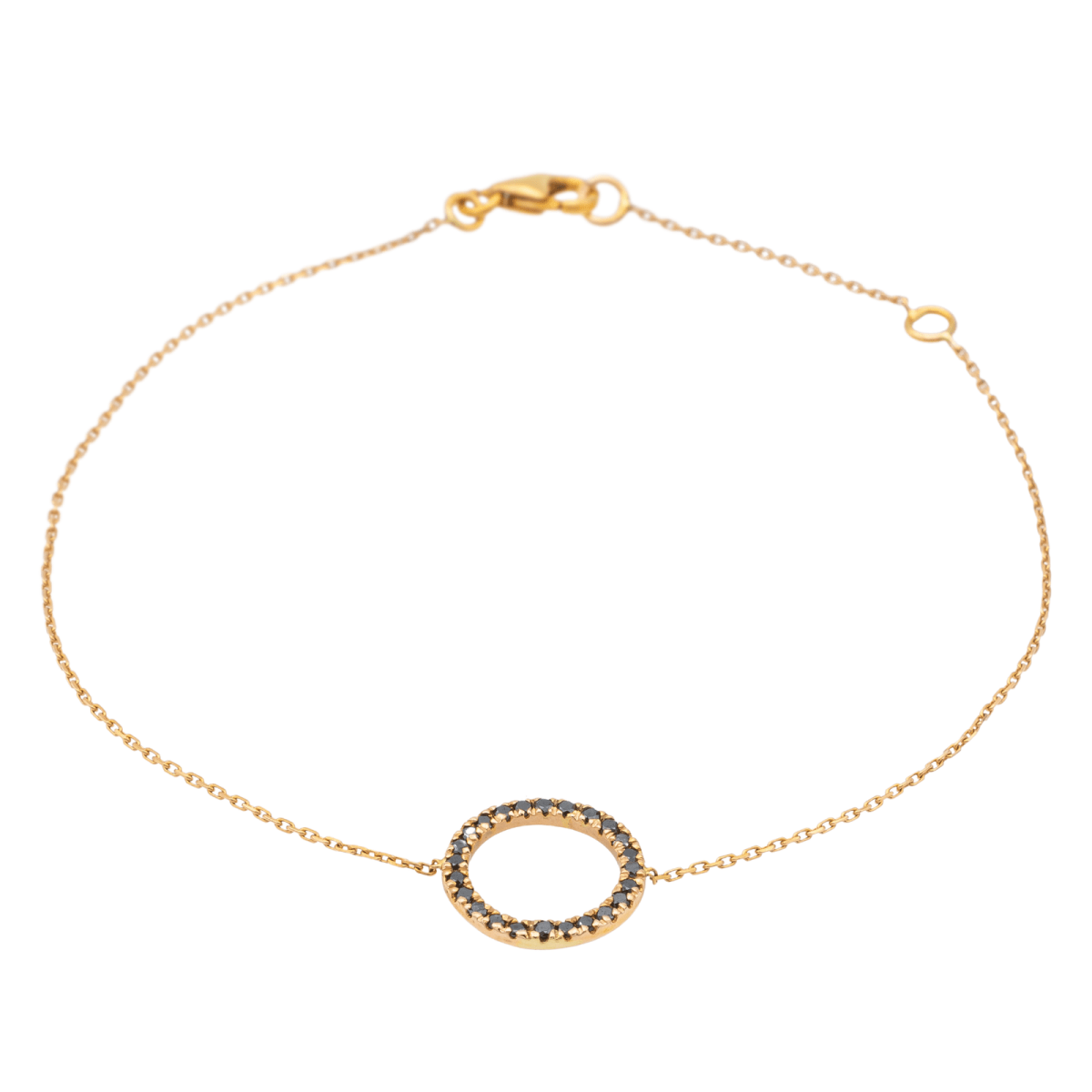 Bracelet Graphique Or rose Diamant - Castafiore