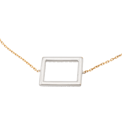 Bracelet Graphique Or rose Diamant - Castafiore
