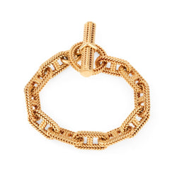 Bracelet HERMÈS "Chaîne d’ancre Vendôme" GM en or jaune - Castafiore