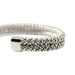 Bracelet HERMES en argent , Lucien Vachey - Castafiore