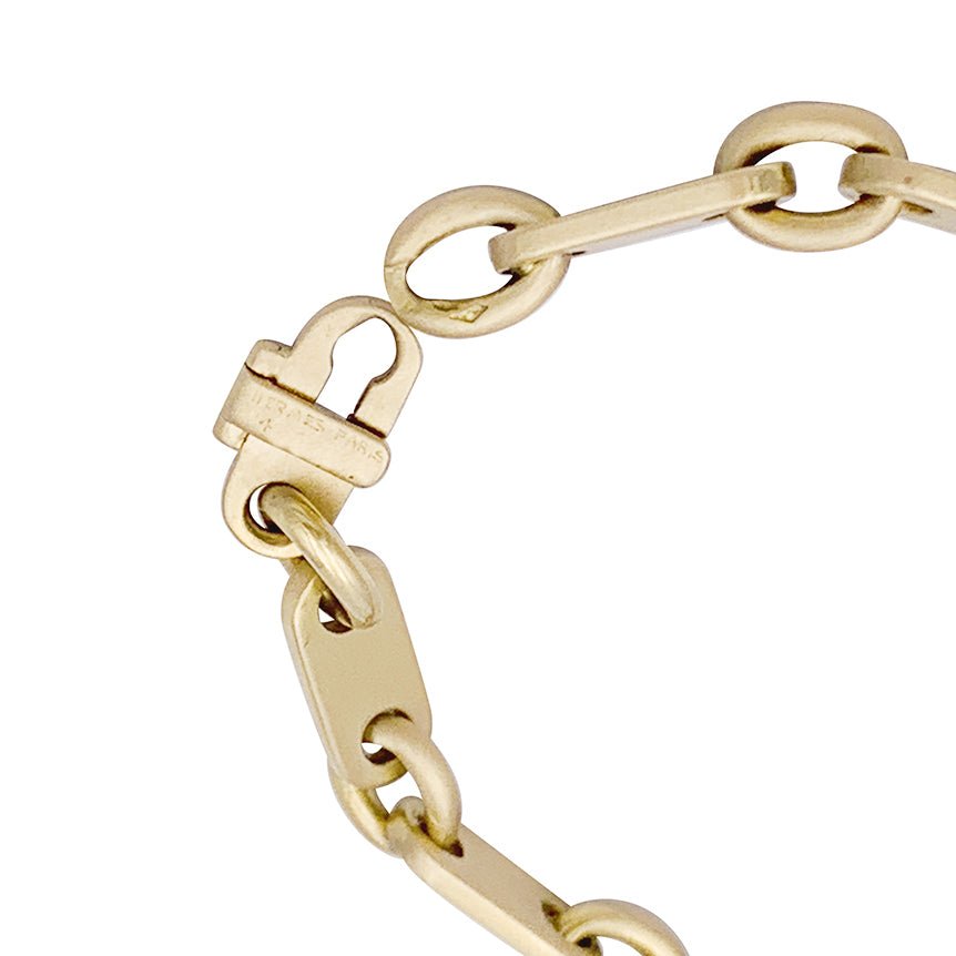 Bracelet HERMÈS en or jaune - Castafiore