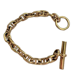 Bracelet HERMES modèle Chaine d'ancre en or jaune - Castafiore