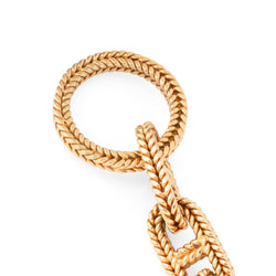 Bracelet HERMÈS par GEORGES LENFANT "Chaîne d’ancre Vendôme" GM en or jaune - Castafiore