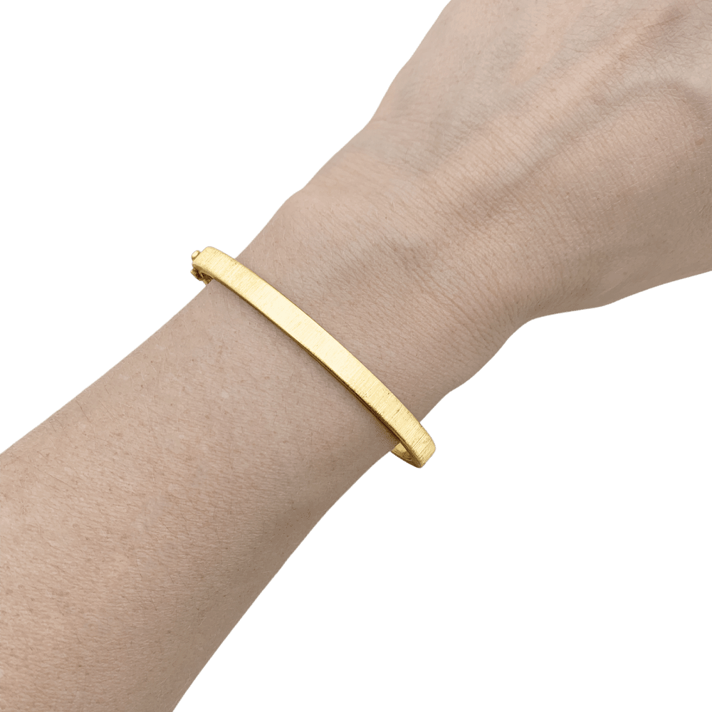 Bracelet Jonc BUCCELLATI "Macri Classica" en or jaune - Castafiore