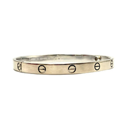 Bracelet Jonc CARTIER Love Classique en or blanc