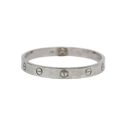 Bracelet Jonc CARTIER "Love" en or blanc - Castafiore