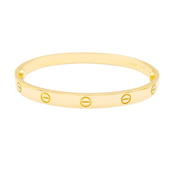 Bracelet Jonc CARTIER "Love" en or jaune - Castafiore