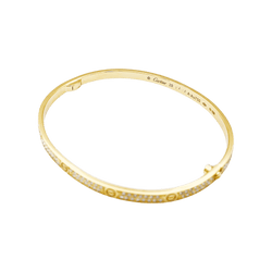 Bracelet Jonc CARTIER "Love" en or jaune et diamants - Castafiore