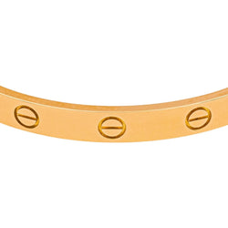 Bracelet Jonc CARTIER "Love" en or rose - Castafiore