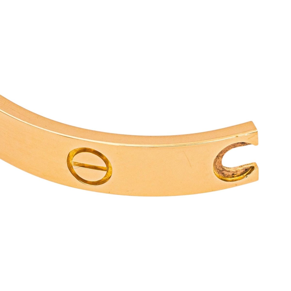Bracelet Jonc CARTIER "Love" en or rose - Castafiore