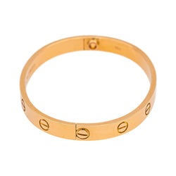 Bracelet Jonc CARTIER "Love" en or rose - Castafiore