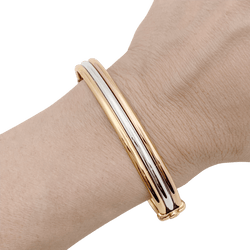 Bracelet Jonc CARTIER "Trinity" en or jaune, or rose et or blanc - Castafiore