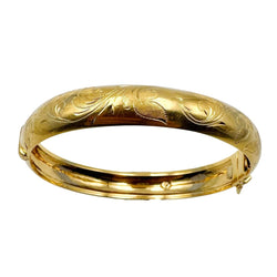 Bracelet Jonc en or jaune - Castafiore