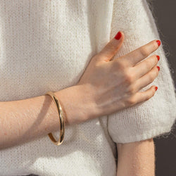 Bracelet Jonc en or jaune - Castafiore