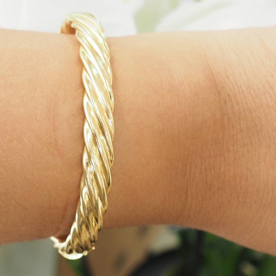 Bracelet Jonc en or jaune - Castafiore