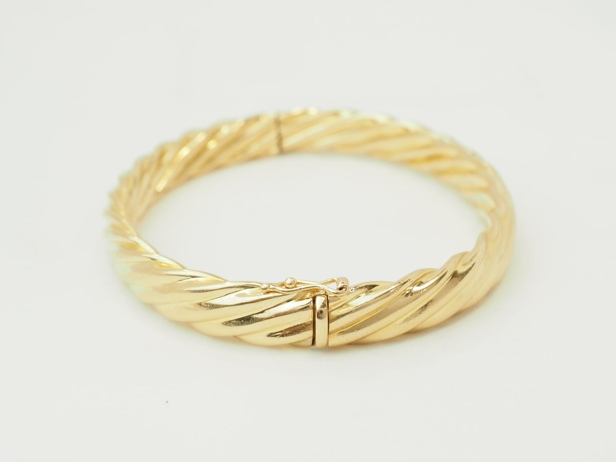 Bracelet Jonc en or jaune - Castafiore