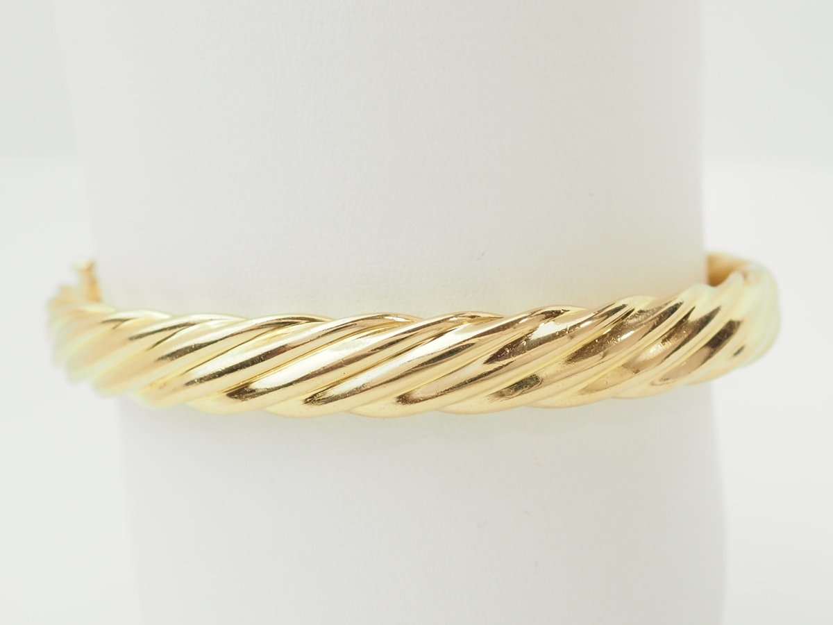 Bracelet Jonc en or jaune - Castafiore